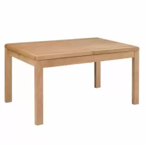 image of Julian Bowen Curve Oak Dining Table