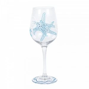 Image of Starfish Wine Glass