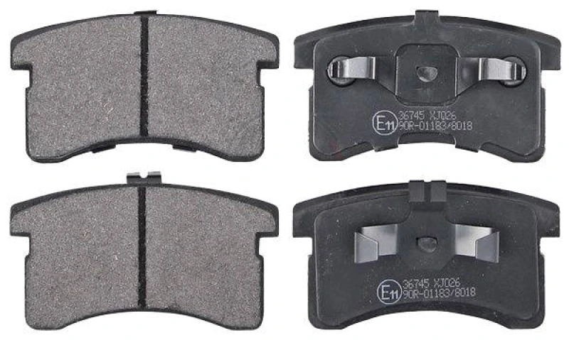 Image of A.B.S. 36745 Brake pad set without integrated wear sensor Brake Pad Set,disc brake (402)