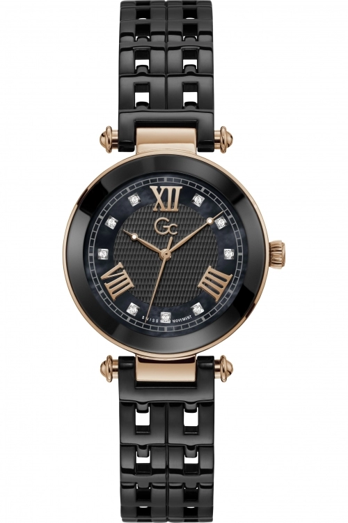 Image of Gc Black Ladies Watch - Y66002L2MF