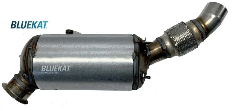 Image of BlueKAT 552015 Particulate Filter with fastening/mounting material Soot-/ Particle Filter,exhaust system (1256)