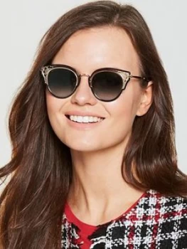 image of Jimmy Choo Dhelia Sunglasses BlackGold BlackGold Women