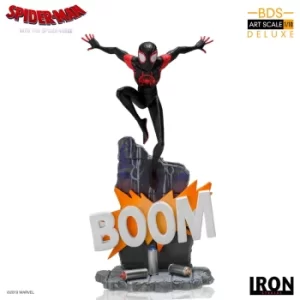 image of Iron Studios Spider-Man: Into the Spider-Verse BDS Art Scale Deluxe Statue 1/10 Miles Morales 22cm