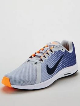 Image of Nike Downshifter 8 Trainers WhiteNavyOrange WhiteNavyOrange Size 4 Women