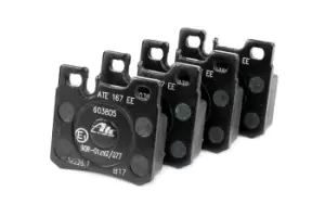 Image of ATE Brake pad set MERCEDES-BENZ 13.0460-3805.2 0014200220,0014201320,0014209520 0054201720,A0014200220,A0014201320,A0014209520,A0054201720