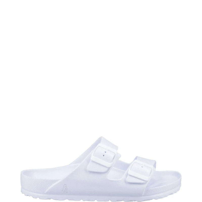 Image of Hush Puppies Lorna Mule Sandal - White White 4