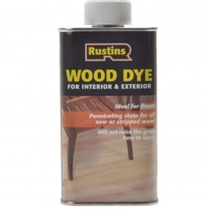 Rustins Wood Dye Brown Mahogany 250ml