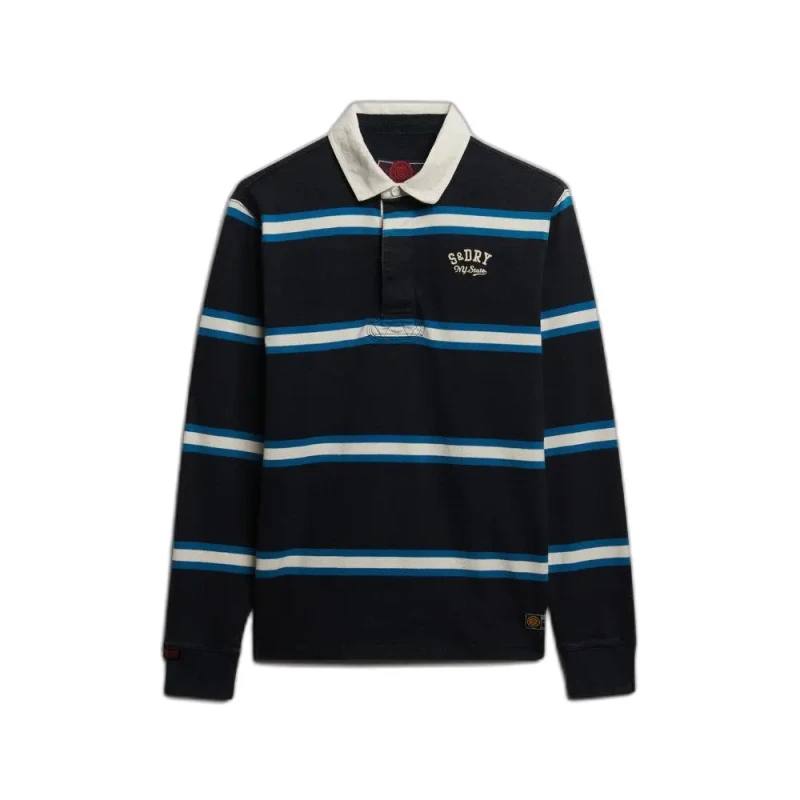 Image of Superdry Polo Superdry Vintage Athletic Bleu Male M