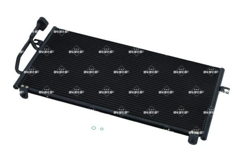 Image of NRF 350213 Condenser EASY FIT with seal ring, with nitrogen filling Aluminium Condenser,air conditioning (448)