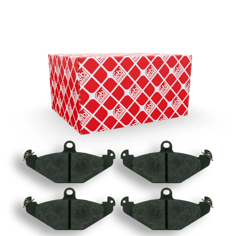 Image of FEBI BILSTEIN 16403 Brake pad set Rear Axle, excl. wear warning contact Brake Pad Set,disc brake (402)