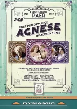 Image of Agnese Teatro Regio Torino Fasolis - DVD