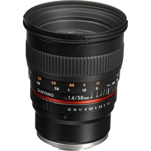 image of Samyang 50mm F1.4 AS UMC Lens for Nikon Mount