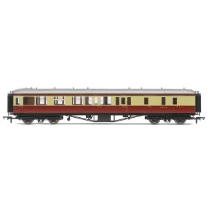 image of Hornby BR 63' Hawksworth Corridor Brake Third W2251W Era 4 Model Train