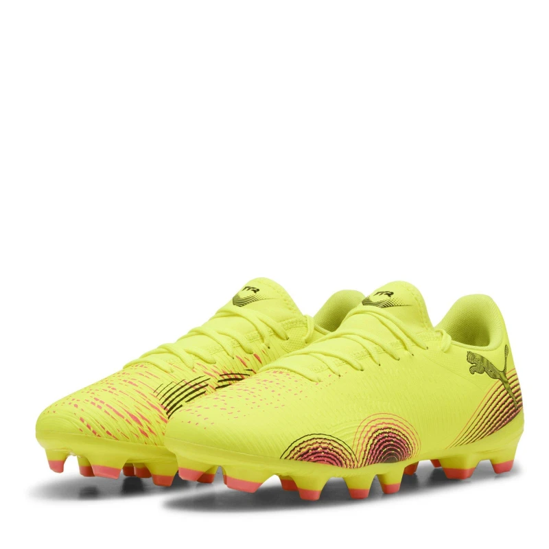 Image of Puma FUTURE 8 PLAY Artificial Ground Football Boots Yellow/Black male 9 (43)