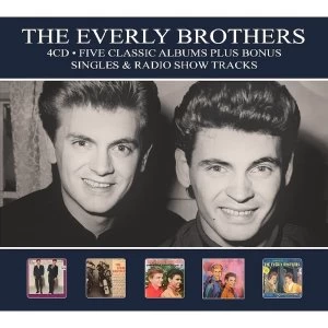 image of The Everly Brothers - Five Classic Albums Plus Bonus Singles & Radio Show Tracks CD