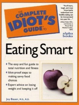 Image of The Complete Idiots Guide to Eating Smart by Marion Dane Bauer Paperback