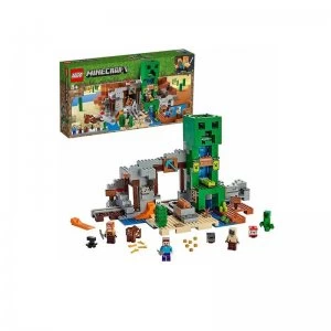 image of Minecraft LEGO The Creeper Mine