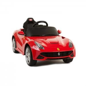 Image of Flying Gadgets Childrens Ride-On Ferrari Car with Remote Control