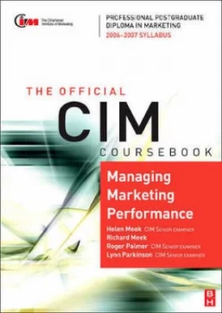 Image of Managing Marketing Performance 2006-2007 by Roger Palmer Paperback
