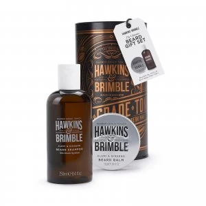 image of Hawkins & Brimble Beard Gift Set Copper