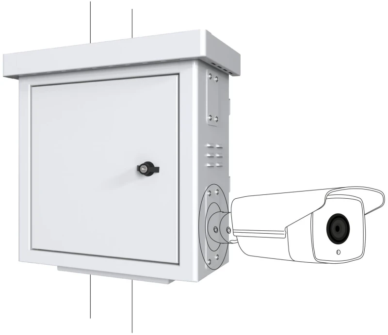 Image of Lanview RCCTV001 rack cabinet 0U White