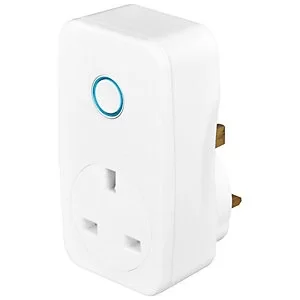 BG White 13A Power Adaptor With Smart Home Control