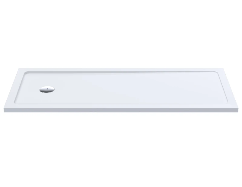 Image of Balterley Low Profile Rectangular Shower Tray Bath Replacement Resin 170x70cm White