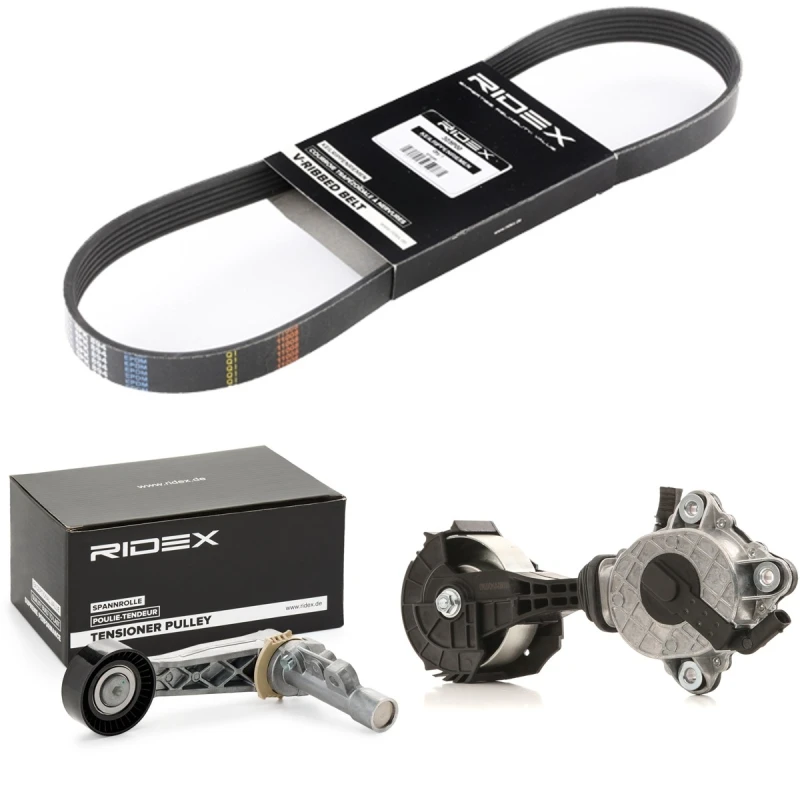 Image of RIDEX 542R0540 V-ribbed belt set V-Ribbed Belt Set (542)