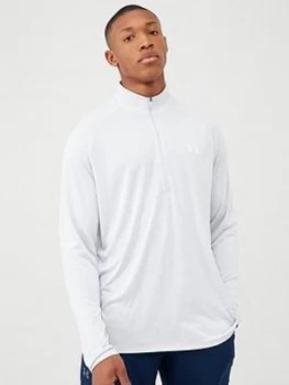 Image of Urban Armor Gear Tech 2.0 1/2 Zip Top - Grey/White, Size XL, Men