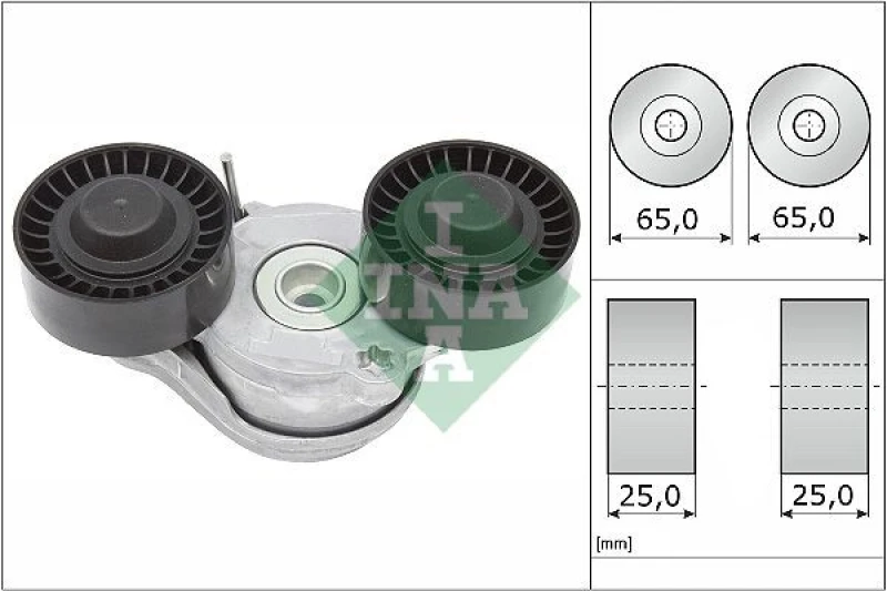 Image of Tensioner Lever, v-ribbed belt INA 534 0696 10