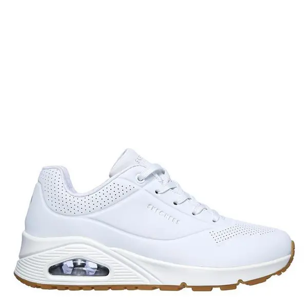 Image of Skechers UNO Stand On Air Trainers Womens Low Trainers 4 (37) Pink 27596571240