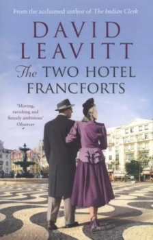 Image of The Two Hotel Francforts by David Leavitt Paperback