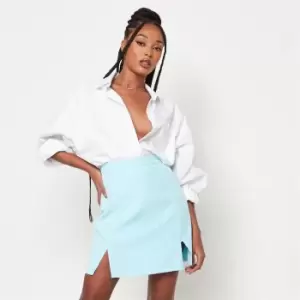 image of Missguided Tall Co Ord Tailored Mini Skirt - Blue