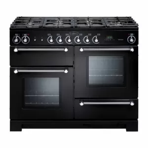 Image of Rangemaster KCH110NGFBLC 116690 KITCHENER 110cm Gas Range Cooker BlackChrome
