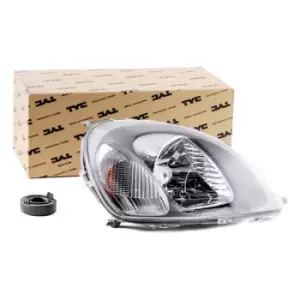 Image of TYC Headlights TOYOTA 20-5729-08-2 8111052020,8111052021 Headlamp,Headlight