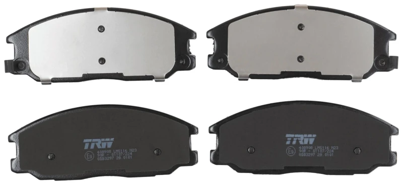 Image of TRW GDB3297 Brake pad set with acoustic wear warning Brake Pad Set,disc brake (402)