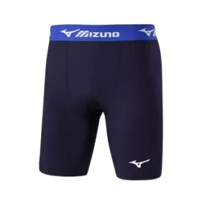 image of Mizuno Shizuoka Base Layer Shorts Mens - Blue