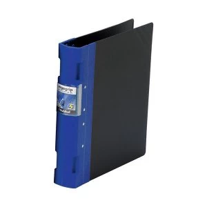 Guildhall GLX Ergogrip Binder Capacity 400 Sheets 4x 2 Prong 55mm A4 Blue Pack 2