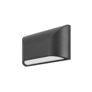 Image of Forlight Dual - Outdoor LED Down Wall Light IP65 4W RGB Urban Grey