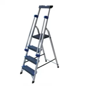 image of 1203-006 1.25M High Aluminium 6-Tread Step Ladder