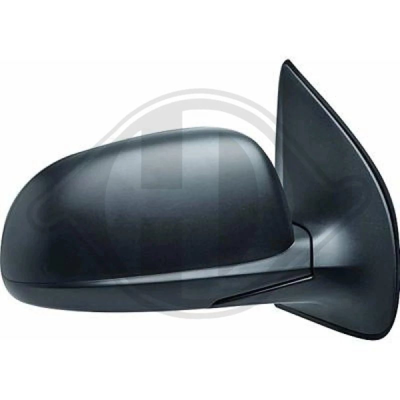 Image of DIEDERICHS 6806024 Wing mirror Right, black, Complete Mirror Outside Mirror (50)