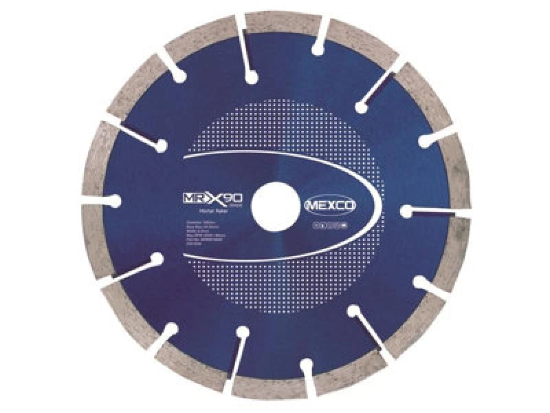 Image of Mexco Mrx9018022 X90 Grade Mortar Raking Diamond Blade 180 X 22mm Mexmrx90180