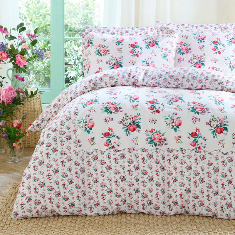 Image of Cath Kidston Icon Floral Duvet Cover Bedding Set Multi