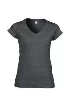 image of Soft Style Short Sleeve V-Neck T-Shirt