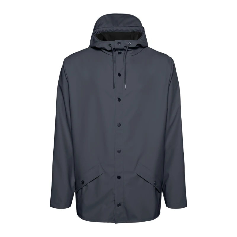Image of Rains Short Jacket - Grey Grey XL