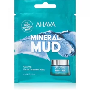 image of Ahava Mineral Mud Purifying Mud Mask For Oily And Problematic Skin 6ml