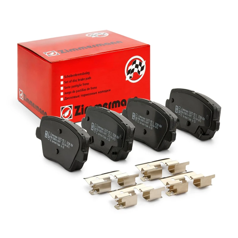 Image of ZIMMERMANN Brake pad set ZIMMERMANN 22675.155.2