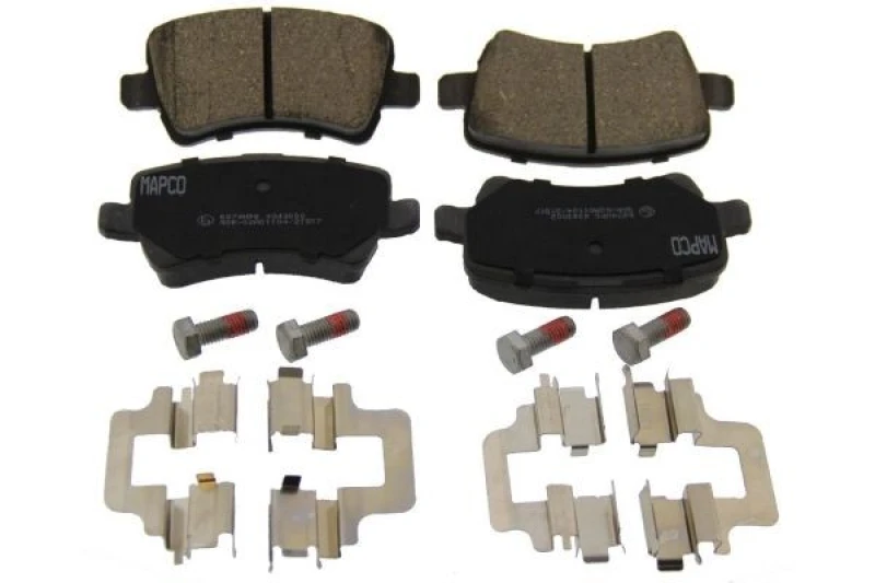 Image of MAPCO 6974HPS Brake pad set Rear Axle, excl. wear warning contact Brake Pad Set,disc brake (402)