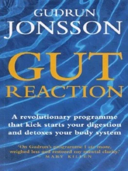 Image of Gut Reaction by Gudrun Jonsson Book