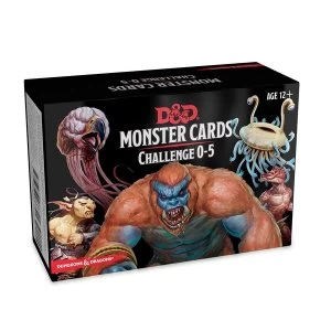 Image of D&D Monster Cards Challenge 0-5